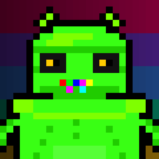 Green Shellcore robot